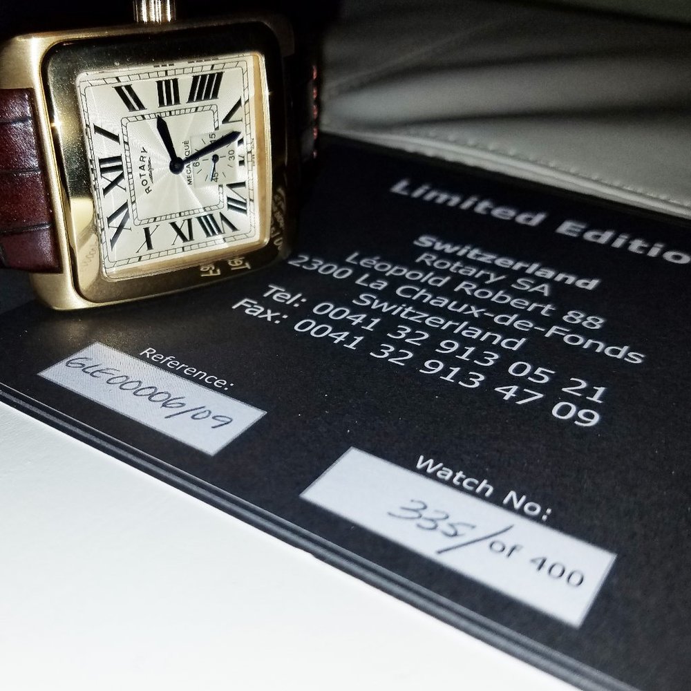 LIMITED EDITION ROTARY MECANIQUE Men's Watch